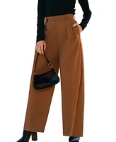 Cupshe Women's Pleated Wide Leg Pants