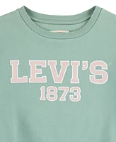 Levi's Little Girls Collegiate Crew Sweatshirt