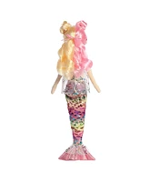 Aurora Large Flutter Fashion Sparkles Dulcinea Sea Sparkles Enchanting Plush Toy Pink 17.5"