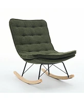 Streamdale Furniture Cozy and Sturdy Rocking Chair with Ergonomic Design