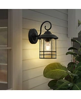 Flynama 1 Waterproof Outdoor Wall Light, Outdoor Wall Light, Matte Black