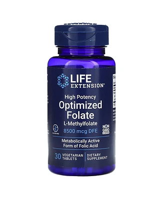 Life Extension High Potency Optimized Folate 8 500 mcg Dfe