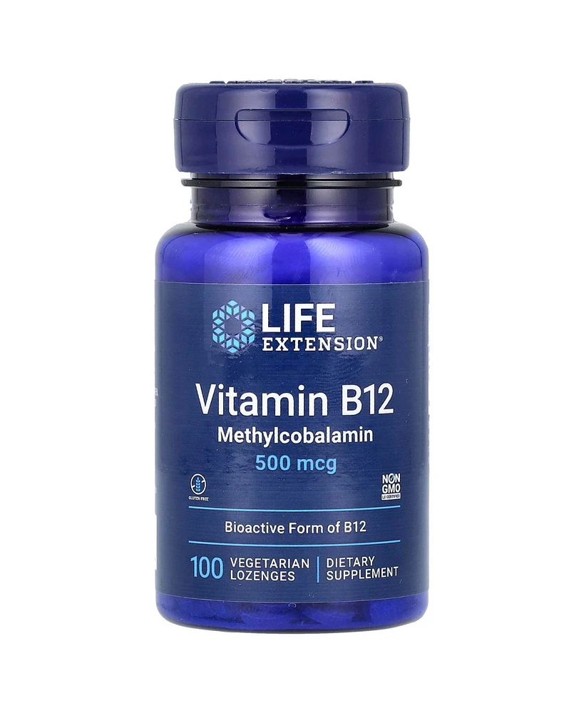 Life Extension Vitamin B12 Methylcobalamin 500 mcg