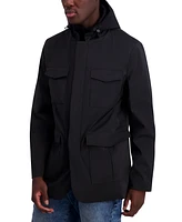 Karl Lagerfeld Paris Men's Slim-Fit Twill Safari Jacket