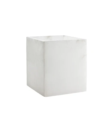 Cassadecor Corden Alabaster Wastebasket