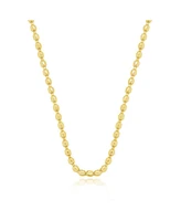 The Lovery Nugget Bead Chain Necklace 14K Yellow Gold