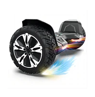 Gyroor Warrior 8.5 inch All Terrain Off Road Hoverboard with Bluetooth Speakers and Led Lights, UL2272 Certified Self Balancing Scooter