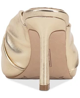 Vince Camuto Women's Patie Ruched Knot Hardware Dress Sandals