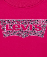 Levi's Big Girls Mockneck Bubble Knit Sweatshirt