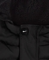 Nike Toddler Boys Mixed-Media Hooded Puffer Jacket