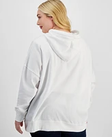 Grayson Threads, The Label Trendy Plus Hooded Dropped-Shoulder Cake Sweatshirt