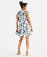 Style & Co Women's Printed Sleeveless Flip-Flop Dress, Exclusively at Macy's