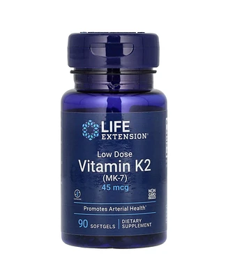 Life Extension Low Dose Vitamin K2 (Mk-7) 45 mcg