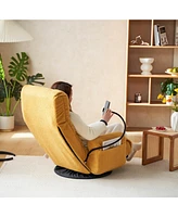 Versatile Lounge Chair Adjustable Angles, Ergonomic Comfort, Tv/Nap Ready