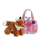 Aurora Small Tutti Frutti Fox Fancy Pals Fashionable Plush Toy Brown 6.5"