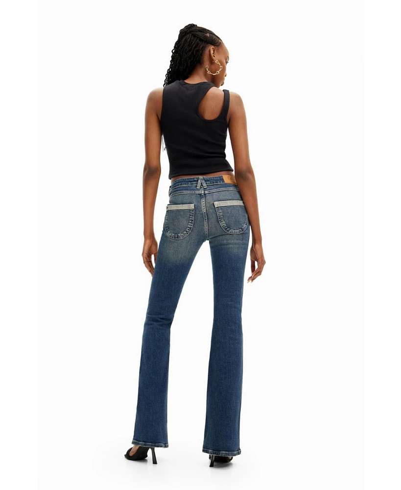 Desigual Women's Flared jeans
