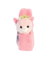 Aurora Small Glitter Princess Kitty Fancy Pals Fashionable Plush Toy Pink 8"