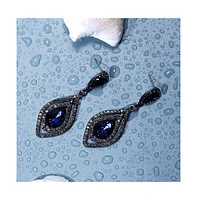 Sohi Women's Stone Drop Earrings