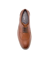 Cole Haan Men's Flex Grand Wingtip Lace-Up Shoe - British Tan