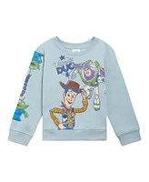 Disney Toddler Boys Lion King Mickey Mouse Winnie the Pooh Toy Story Fleece Sweatshirt and Pants Outfit Set