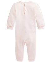 Polo Ralph Lauren Baby Bear Lightweight Fleece One-Piece