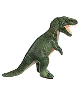 Aurora Medium Tyrannosaurus Rex Dinos & Dragons Ferocious Plush Toy Green 11"