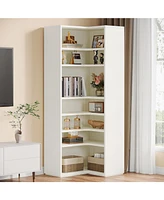 Tribesigns 9-Tier Tall Bookcase with Open Shelves, 65