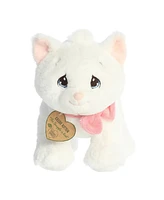 Aurora Small Cassie Kitten Precious Moments Inspirational Plush Toy White 9"