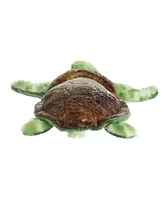 Aurora Small Splish Sea Turtle Mini Flopsie Adorable Plush Toy Green 8"