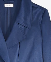 On 34th Women's Belted Storm-Flap Trench Coat, Exclusively at Macy's