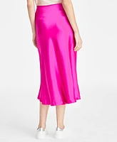 On 34th Women's A-Line Satin Slip Skirt, Exclusively at Macy's