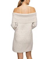 Sanctuary Women's Off-The-Shoulder Sweater Dress