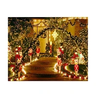 Twinkle Star 200 Led Christmas Tree String Lights Ul Certified Outdoor Fairy Lights - 66 ft