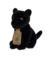 Aurora Small Panther Eco Nation Eco-Friendly Plush Toy Black 7.5"