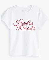 On 34th Women's Hopeless Romantic Graphic T-Shirt, Exclusively at Macy's