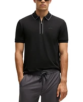 Boss by Hugo Men's Contrasting Stripes Polo