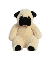 Aurora Large Da Pug Sluuumpy Cozy Plush Toy Brown 15"