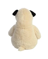 Aurora Large Da Pug Sluuumpy Cozy Plush Toy Brown 15"