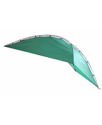 Kamp-Rite Outdoor Shade Camping Awning for Suv Sport Vehicle & Carry Bag, Green