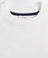 On 34th Women's Crewneck Long-Sleeve Sweater, Created for Macy's