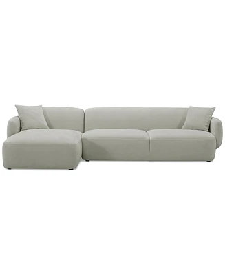 Gaelynn 2-Pc. Fabric Sectional, Created for Macy's