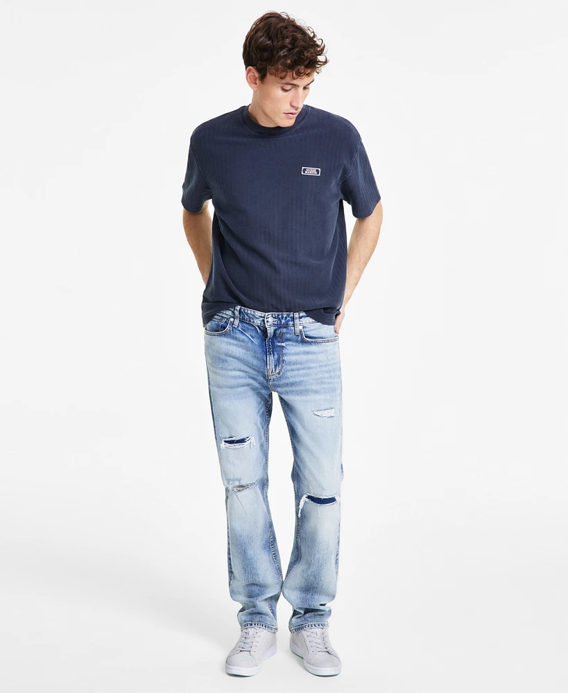 Guess Men's Mason Regular-Fit Stretch Destroyed Jeans