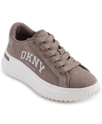 Dkny Women's Larissa Lace Up Platform Sneakers