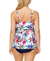 Island Escape Womens Capetown Underwire Tankini Top High Waist Tummy Control Bikini Bottoms Exclusively At Macys