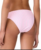 Kate Spade New York Women's Striped Smocked Bikini Bottoms