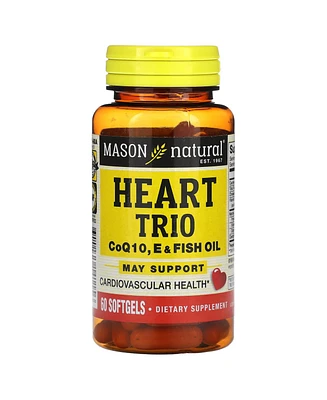 Mason Natural Heart Trio CoQ10 E & Fish Oil