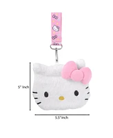 Hello Kitty Sanrio Coin Purse Id Holder Travel Lanyard
