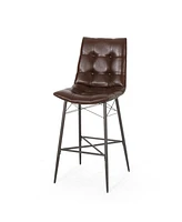 Streamdale Furniture Modern Minimalist Bar Stool: Sleek Lines, Contemporary Style