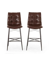 Streamdale Furniture Modern Minimalist Bar Stool: Sleek Lines, Contemporary Style