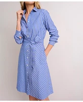 UNTUCKit Women's Striped Nadia Dress